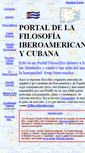 Mobile Screenshot of filosofiacuba.com